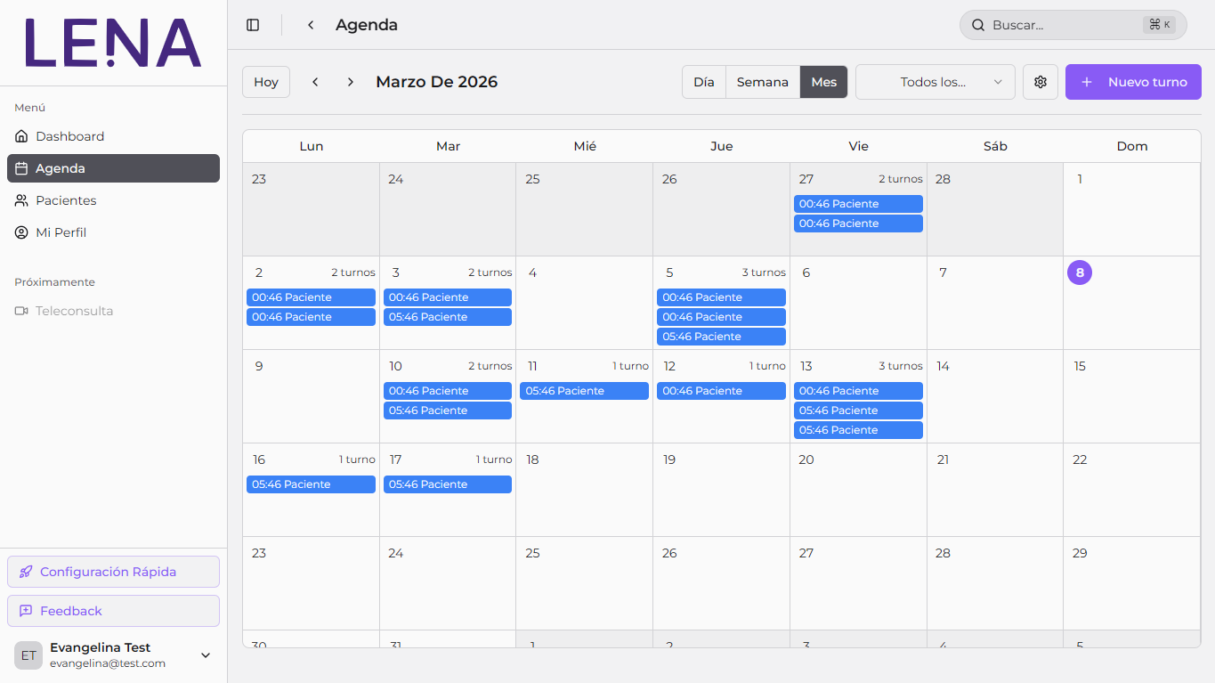 Calendario de SoyLena